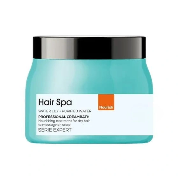 Loreal  Professional Hair Spa Deep Nourishing- 490g | Enriched Water Lily & Purified Water | Hydrating Hair Mask | Frizz-Free Hair | Deep Repair for Dry Hair | Soft and Shiny Hair | Salon-Like Treatment at Home (Note:By Including Additional Weight charge of Product is 99/-)