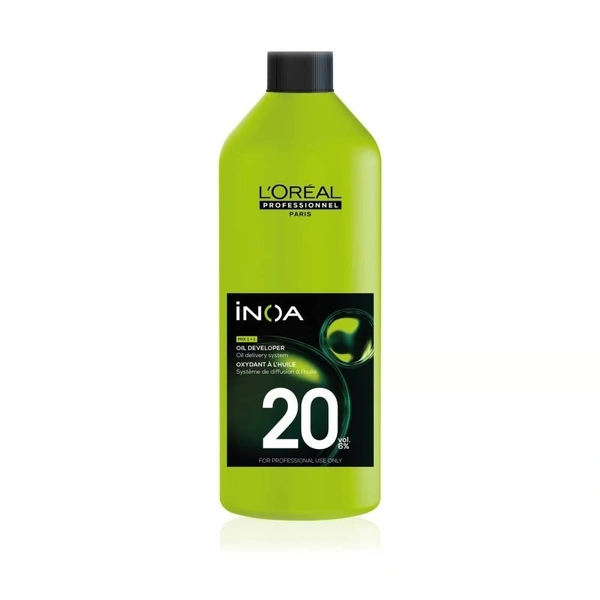 Loreal Professionnel INOA Developer 20 Volume 6% 1000ml Ammonia-Free Odorless Smooth Application Long-Lasting Hair Color Results