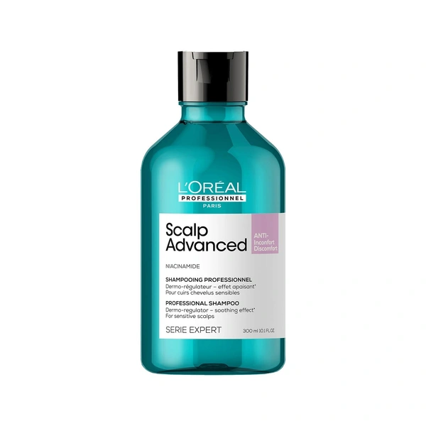 Loreal Professionnel Scalp Advanced Anti-Discomfort Shampoo 300ml |For Sensitive Scalp