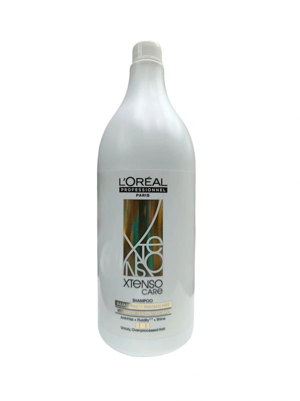 Loreal Professionnel Xtenso Sulphate Free Shampoo 1500ml | For Straightened Hair (Note:By Including Additional Weight charge of Product is 99/-)