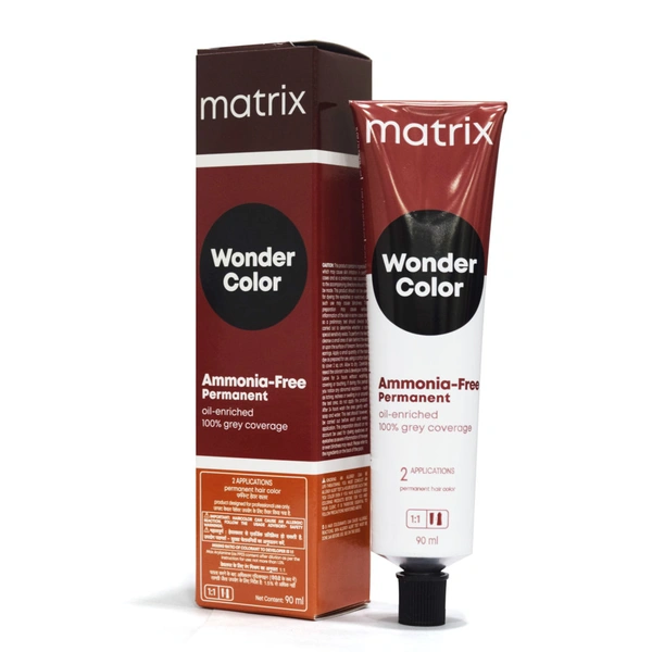 Matrix Wonder Ammonia Free Hair Color (Black 2N) 90ML | Gentle,  Long-Lasting Dye | Gray Coverage & Nourishing Formula | Healthy & Vibrant Hair