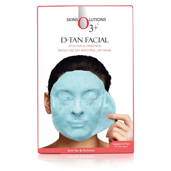 O3+ Professional D-Tan Facial Kit 45g | Single Dose Tan Removal Treatment