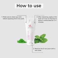 O3+ Professional D-Tan Pack 180g | Professional Tan Removal Face Pack for Bright & Clear Skin