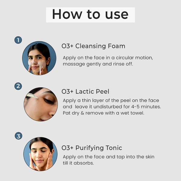 O3+ Professional Shine & Glow Facial Kit 38g | Instant Glow Facial Kit for Radiant Skin | Single Use Salon Facial