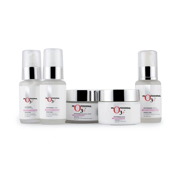 O3+ Professional Whitening Facial Kit 100g + 150ml | Tan Removal Facial for Pigmentation & Instant Glow