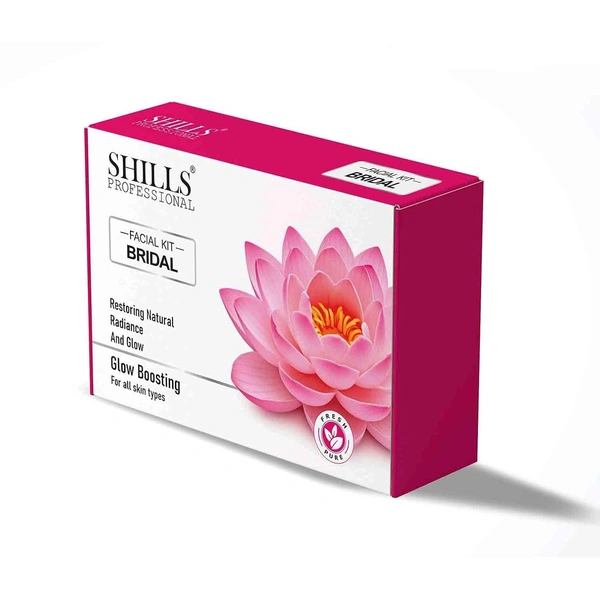 SHILLS PROFESSIONAL Bridal Facial Kit | Restore Natural Radiance & Glow | Brightening, Hydration, Anti-Aging & Rejuvenation | Salon-Style Glow at Home | Suitable for All Skin Types