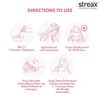 Streax Argan Secrets 5.35 Light Golden Mahogany Brown Hair Color 60g | Ammonia-Free Hair Color | Vibrant Shine & Complete Grey Coverage