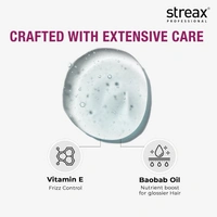 Streax Professional Canvoline Hair Serum 100ml | Lightweight Hair Serum for Frizz Control & Shine | Smooth, Silky & Split-End Protection