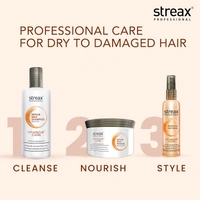 Streax Professional Vitariche Care Hair Mask 500g | Professional Hair Repair Mask with Biovit-A-OX & Silk Protein | Smooth, Shiny & Nourished Hair