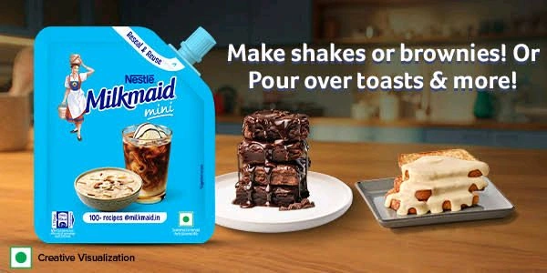 Nastle Milkmaid Mini Sweetened Condensed Milk - 190g