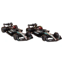 Burago 2024 Mercedes-AMG W15 set of 2 cars Burago Formula 1 Licensed Diecast Car | 1:43 Scale Model