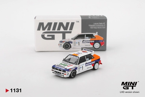 Lancia Delta HF Integrale Evoluzione #1 1993 Rallye Monte-Carlo - Scale 1/64 MGT01131