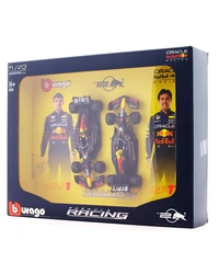Burago 2024 Oracle Red Bull RB20 set of 2 cars | Burago | Formula 1 Licensed Diecast 1:43 Scale Model Car