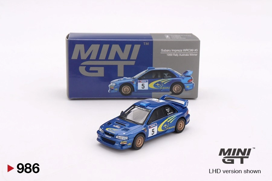 Subaru Impreza WR C98 #3 Rally Monte-Carlo 1998 - Scale 1/64