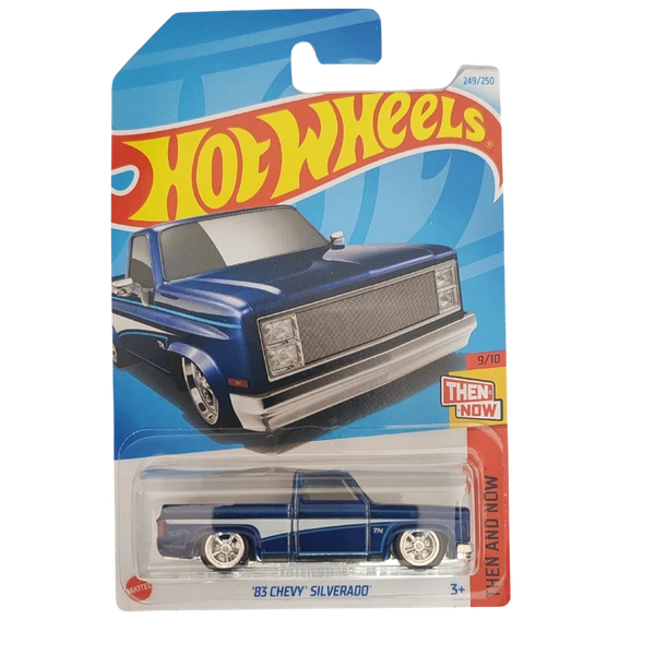 HOTWHEELS Hot Wheels 1:64 Scale|83 CHEVY SILVERADO|THEN AND NOW|9/10|249/250