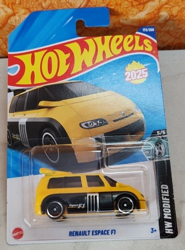 HOTWHEELS Hot Wheels 1:64 Scale | RENAULT ESCAPE F1 | HW MODIFIED | yellow | 5/5 | 172/250