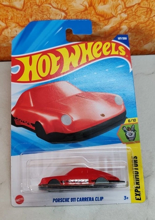 Hot Wheels 1:64 Scale | PORSCHE 911 CARRERA CLIP | Experimotors