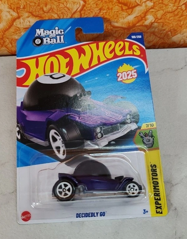HOTWHEELS Hot Wheels 1:64 Scale | DECIDEDLY GO | Experimotors | Metalflake Royal Purple | 7/10 | 188/250