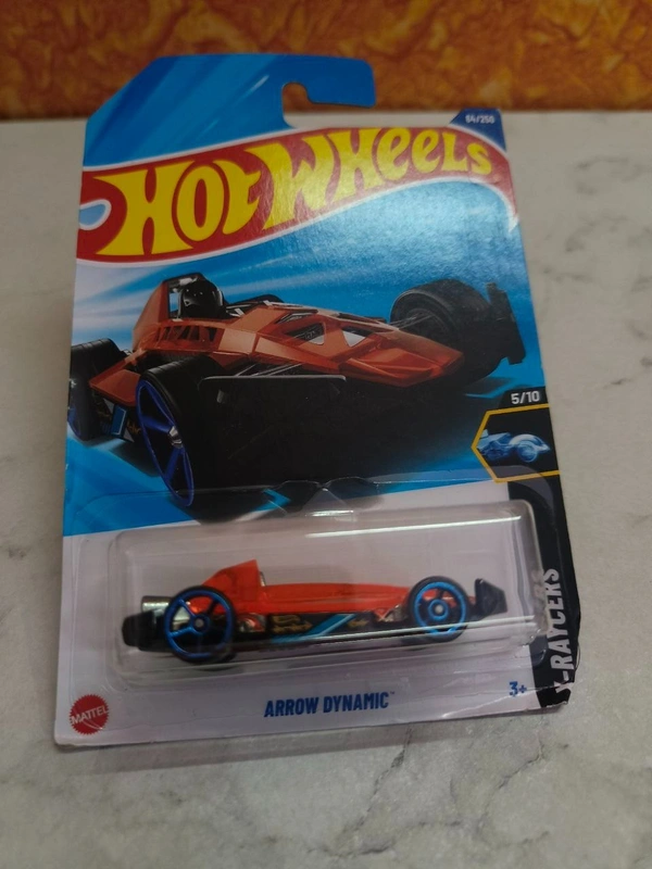 Hot Wheels 1:64 Scale | ARROW DYNAMIC | X-Raycers | Orange | Case L&M | 64/250