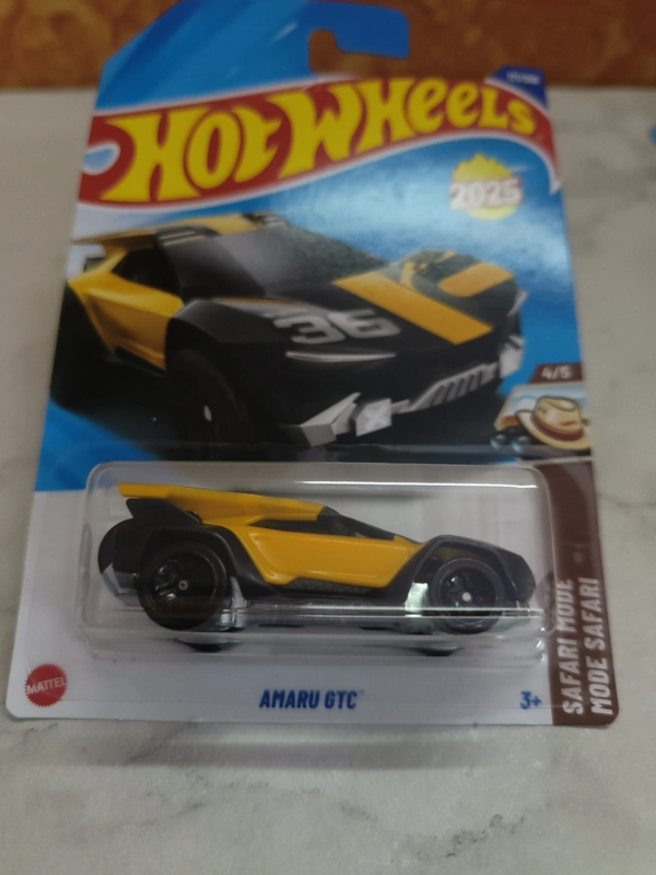 Hot Wheels 1:64 Scale | AMARU GTC | Safari Mode | Yellow | Case M | 171/250