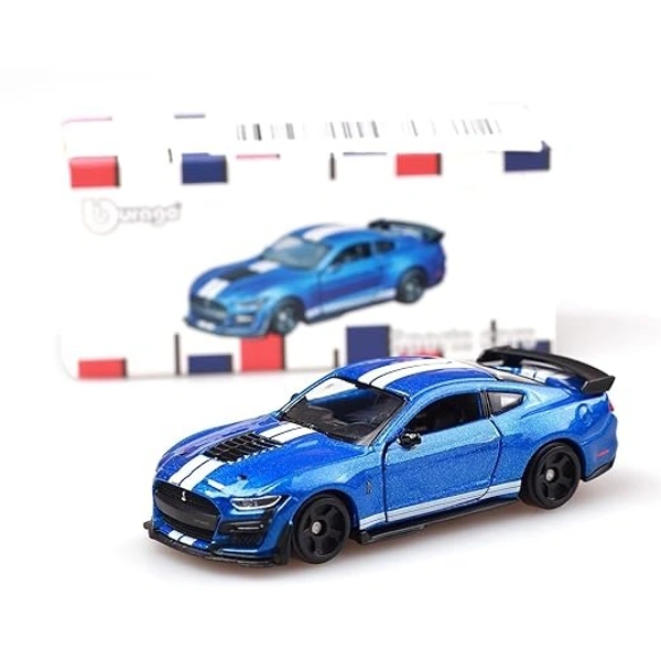BURAGO Burago |2020 MUSTANG SHELBY GT500 | BLUE | Scale 1:64
