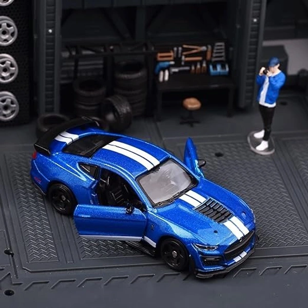 BURAGO Burago |2020 MUSTANG SHELBY GT500 | BLUE | Scale 1:64