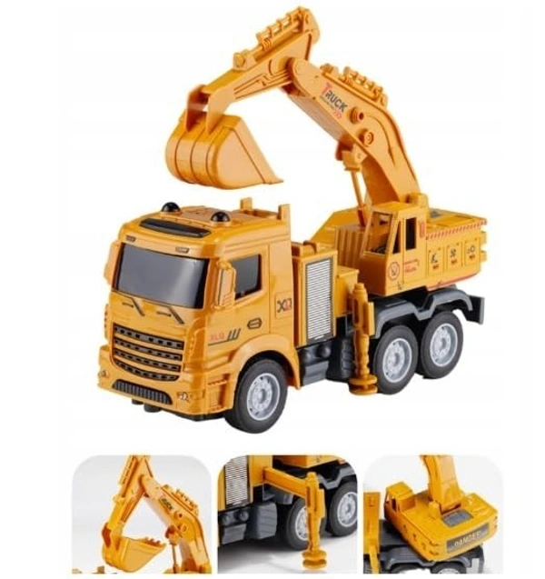 Remote Control RC Truck Excavator Constuction Truck with Working Head Light Construction Truck Toy