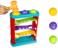 Hammer Ball Hit The Ball, Hammering & Pounding Toys for Kids, Multicolor