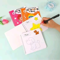 Groove Control Pen drawing book set of 4books 1pen 1gripper and 5 refills