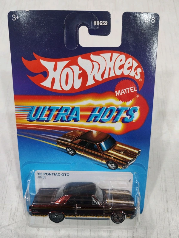 HOTWHEELS Hot Wheels 1:64 Scale| 65 PONTIAC GTO | ULTRA HOTS | 6/8 | JBY65