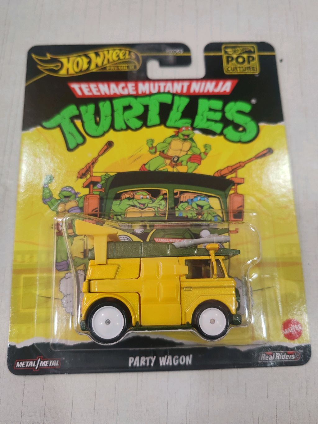 Hotwheels Premium | TEENAGE MUTANT NINJA TURTLES| PARTY WAGON| Pop