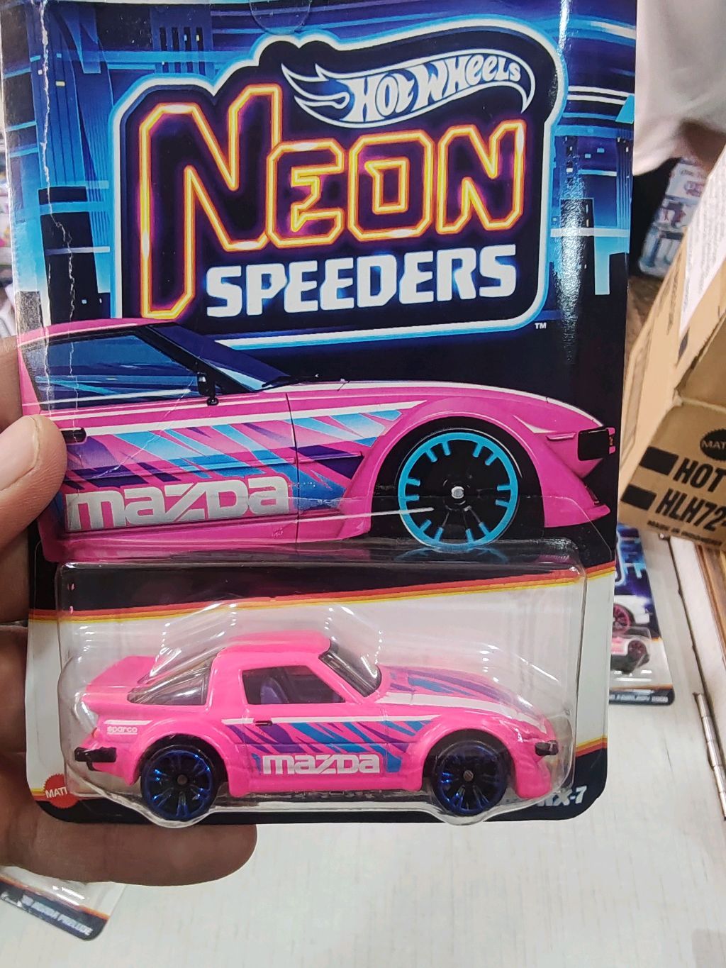 Hot Wheels NEON SPEEDERS | MAZDA RX-7|HLH72| 2:8