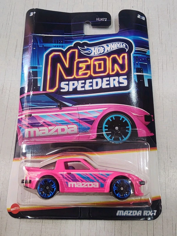 HOTWHEELS Hot Wheels NEON SPEEDERS | MAZDA RX-7|HLH72| 2:8