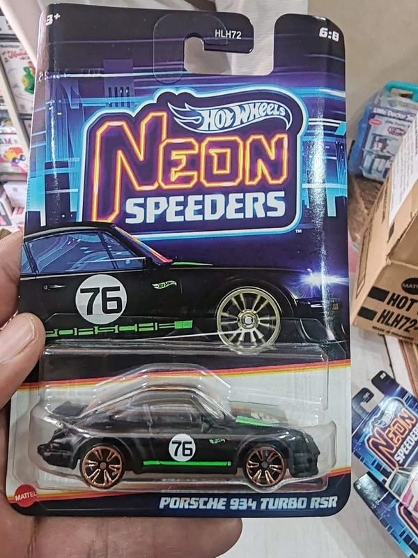 HOTWHEELS Hot Wheels NEON SPEEDERS | PORSCHE 934 TERBO RSR|HLH72| 6:8