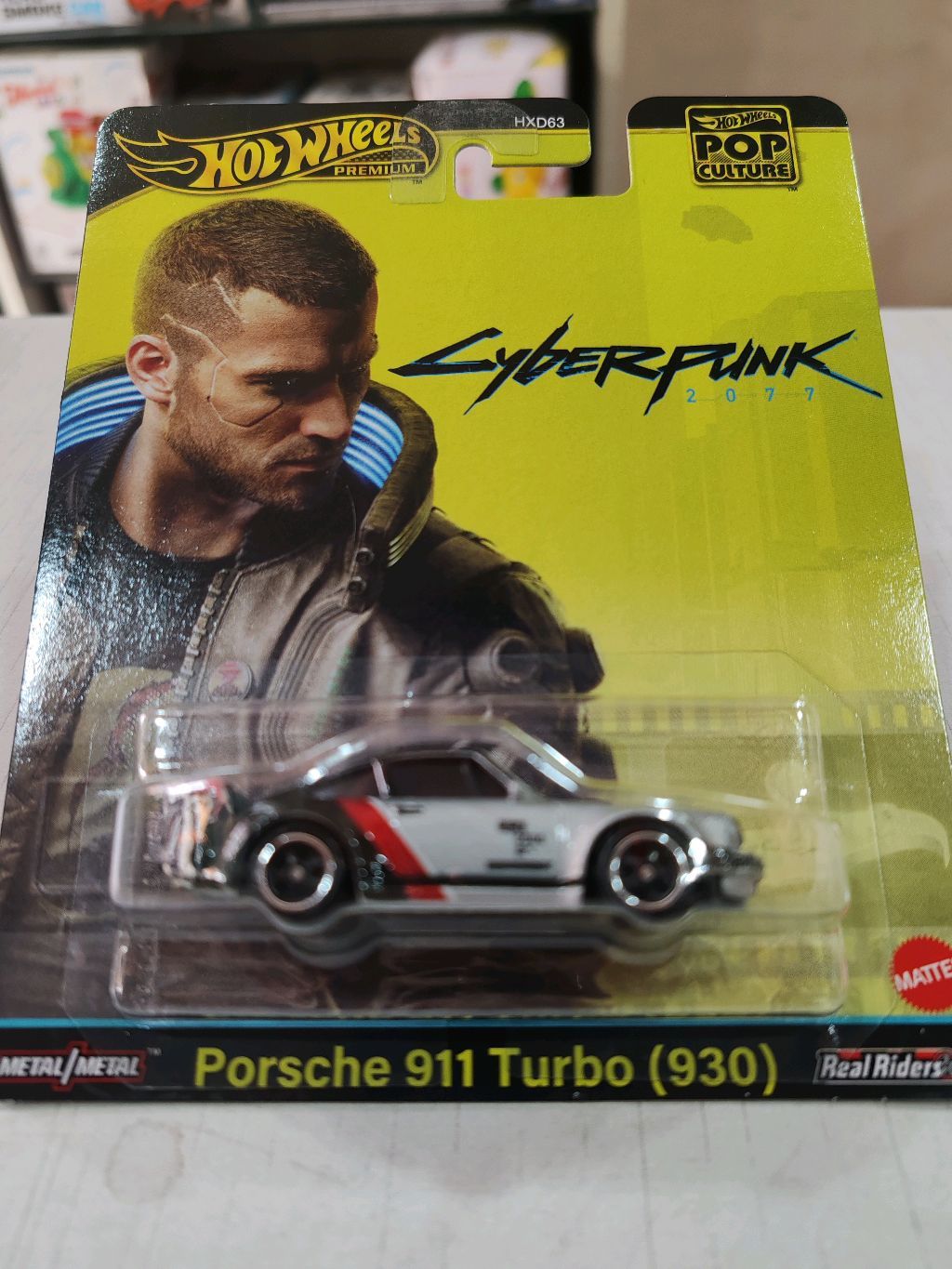 Hotwheels Premium 2025 | PORSCHE 911 TURBO (930) | CYBER PUNK