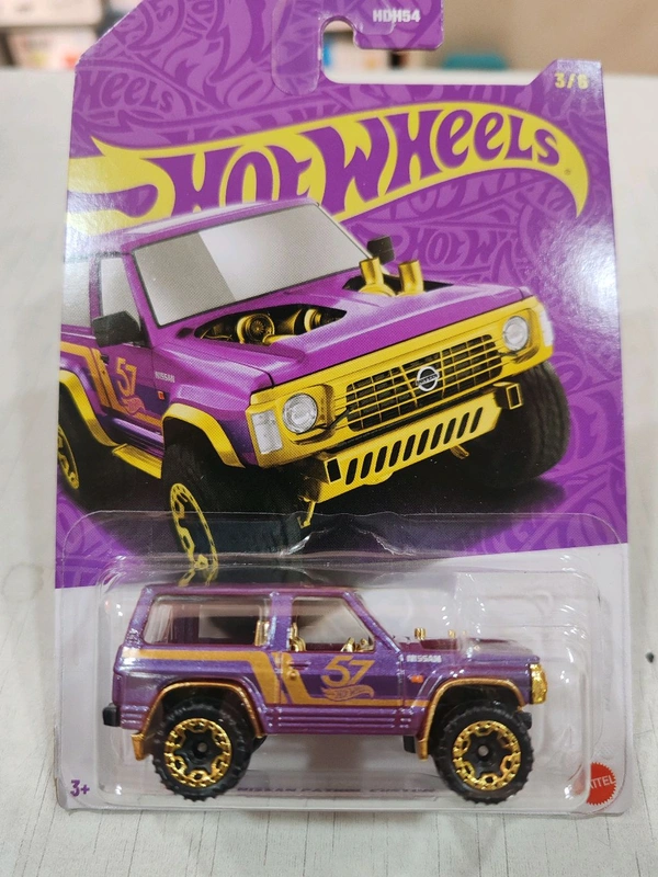 HOTWHEELS Hot Wheels 1:64 Scale| 57th Anniversary Purple and Gold Series|Nissan Patrol Custom|3/6