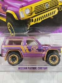 HOTWHEELS Hot Wheels 1:64 Scale| 57th Anniversary Purple and Gold Series|Nissan Patrol Custom|3/6