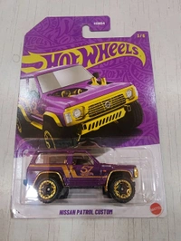 HOTWHEELS Hot Wheels 1:64 Scale| 57th Anniversary Purple and Gold Series|Nissan Patrol Custom|3/6
