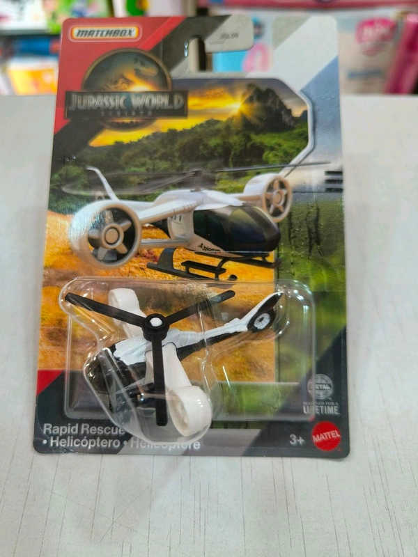 MATCHBOX | Rapid Rescue Copter Helicoptero Helicoptere | JURASSIC WORLD REBIRTH | JGL59