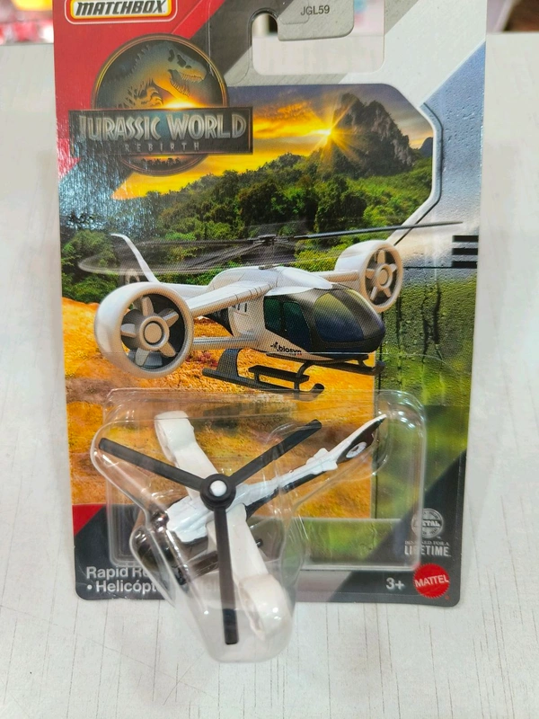MATCHBOX | Rapid Rescue Copter Helicoptero Helicoptere | JURASSIC WORLD REBIRTH | JGL59