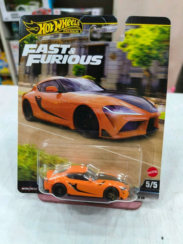 HOT WHEELS Hotwheels Premium 2025 | 2021 TOYOTA GR SUPRA | FAST & FURIOUS | REAL RIDERS | HNW46