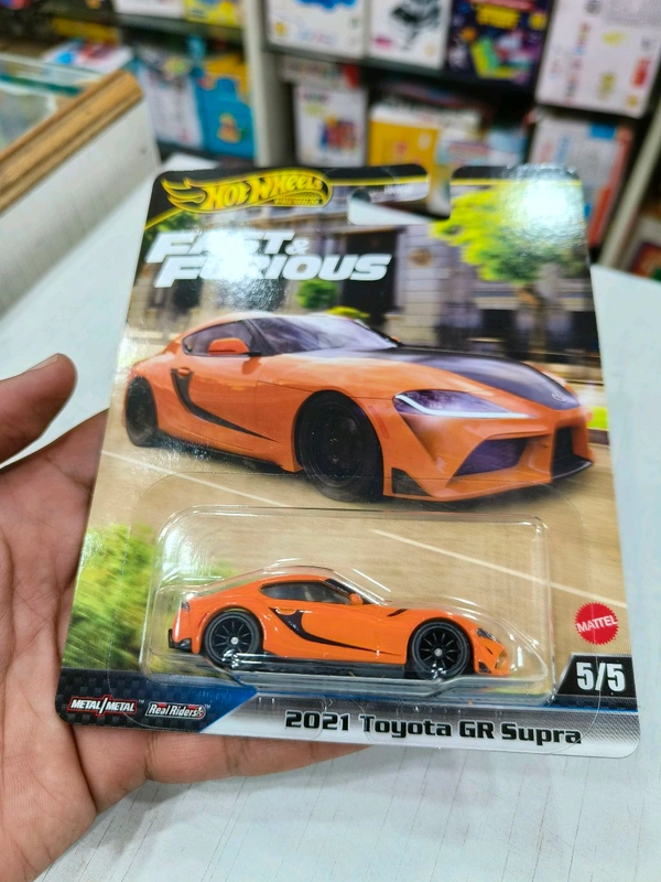 HOT WHEELS Hotwheels Premium 2025 | 2021 TOYOTA GR SUPRA | FAST & FURIOUS | REAL RIDERS | HNW46