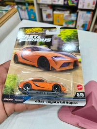HOT WHEELS Hotwheels Premium 2025 | 2021 TOYOTA GR SUPRA | KOENIGSEGG CCXR | 1970 CUSTOM PLYMOUTH ROADRUNNER | LAMBORGHINI LM002 | NISSAN 240SX (S14) | FAST & FURIOUS | SET OF 5 CARS | HNW46