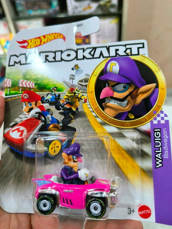 HOT WHEELS Hotwheels | WALUIGI BADWAGON | MARIOKART | GBG25