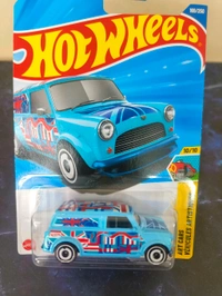Hot Wheels '67 AUSTIN MINI VAN | Art Cars | Light Blue | 10/10 | 169/250