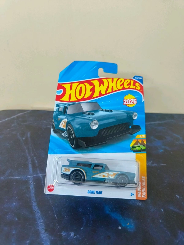 Hot Wheels GONE MAD Wagons | Dark Gray | 4/5 | 244/250