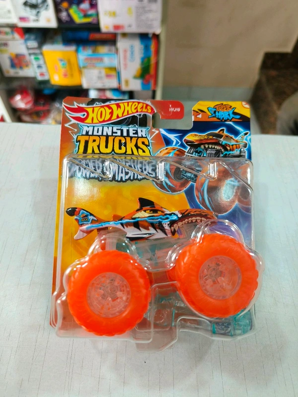 TIGER SHARK | POWER SMASHERS | HOT WHEELS MONSTER TRUCKS 1:64 SCALE | HYJ19