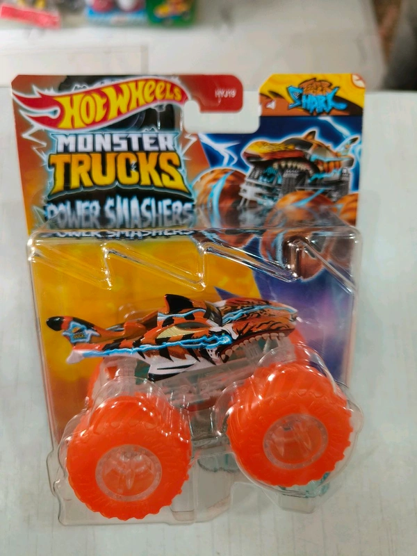 TIGER SHARK | POWER SMASHERS | HOT WHEELS MONSTER TRUCKS 1:64 SCALE | HYJ19