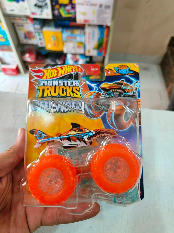 TIGER SHARK | POWER SMASHERS | HOT WHEELS MONSTER TRUCKS 1:64 SCALE | HYJ19