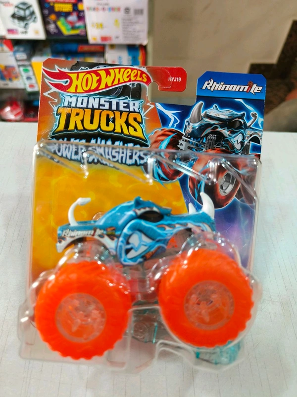 RHINOMITE | POWER SMASHERS | HOT WHEELS MONSTER TRUCKS 1:64 SCALE | HYJ19